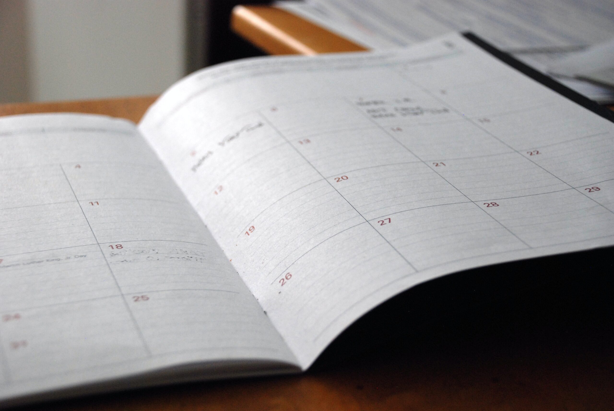 Calendar of Year 2024 and Each Month’s Specific Events Marked